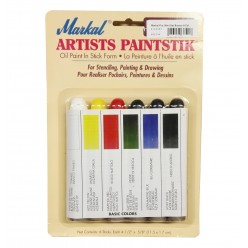 Set Pintura Markal Paintstik 6 colores