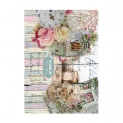 Papel de arroz A3 Cadence 334 shabby chic