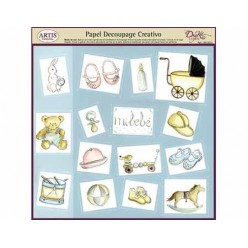 Papel Decoupage Baby