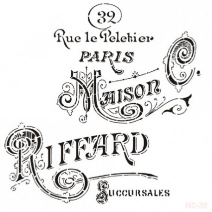 Stencil Cadence 45 x 45 Maison