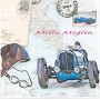 Servilleta Decoupage automóvil Mille Miglia
