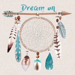 Servilleta Decoupage DREAM ON