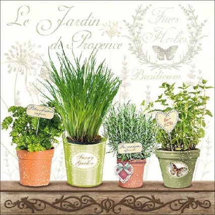 Servilleta Decoupage LE JARDIN DE PROVENCE