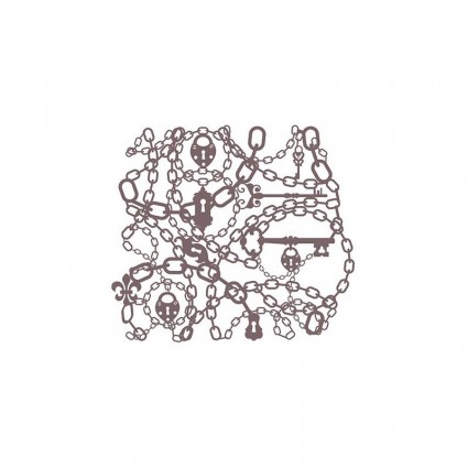 STENCIL TEXTIL SOMBRA CADENAS 21X30