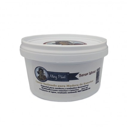 Lasur Satinado para Madera de exterior Banak Wood