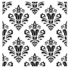 Stencil adamascado 45x45cm mod.3