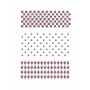 STENCIL A5 V-213 CUADROS LUNARES ROMBOS