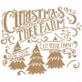 Stencil Navidad Farm