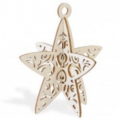 Silueta Estrella Navidad