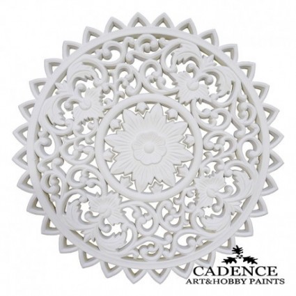 PLACA MANDALA RESINA MOD 1 49.5 DIAMETRO