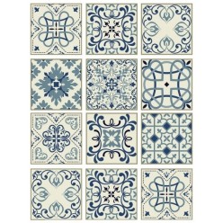Papel Arroz TILES BALDOSAS CREMA