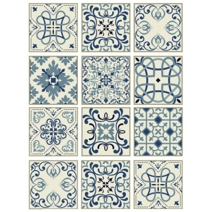 Papel Arroz TILES BALDOSAS CREMA