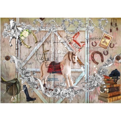Papel Arroz CABALLO