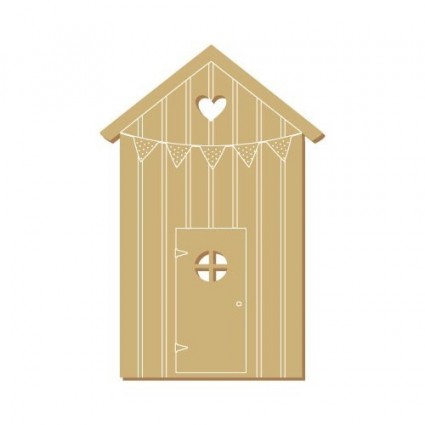 Silueta Casa Playa (XXL) 12x18