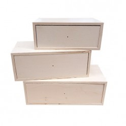 CAJA MINI CAJONES DESIGUALES