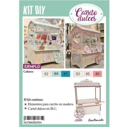 CARRITO DE DULCES 30x42