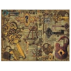 Papel Arroz LLAVES Y CANDADOS