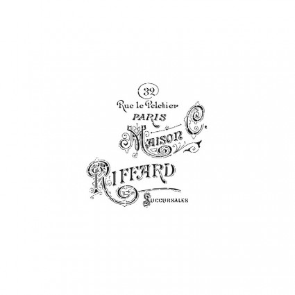Stencil MAISON RIFFARD 25X25