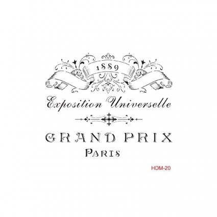 Stencil GRAND PRIX 25X25
