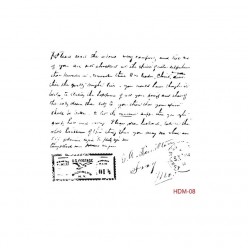 Stencil CARTA SELLADA 25 X 25 CADENCE