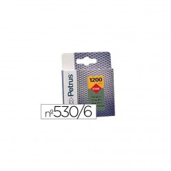 CAJA 1200 GRAPAS 6mm 530/6 PETRUS