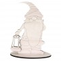 SILUETA GNOMO FAROL 15 X 12 CM