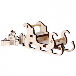 TRINEO CON REGALOS 15X7,5X6 CON REGALOS