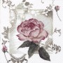 SERVILLETA 33X33CM  ENCHANTING ROSE VINTAGE
