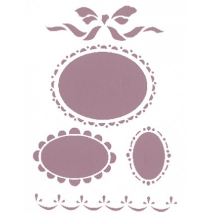 STENCIL A5 ORLAS DECORACIÓN 15X21CM DAYKA