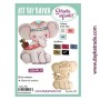 KIT DIY DAYKA ELEFANTE INDIO 14 X 12