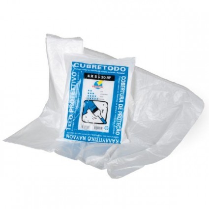 Plástico cubrir 5 x 4 metros