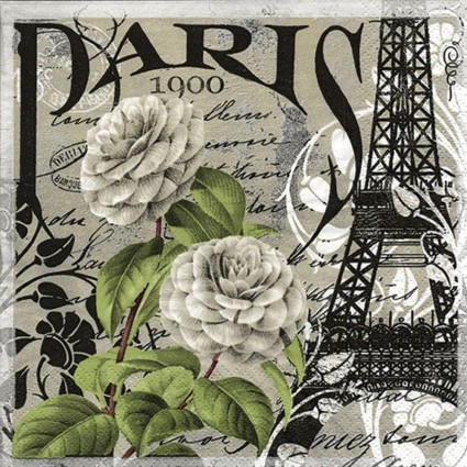 Servilleta PARÍS 1900