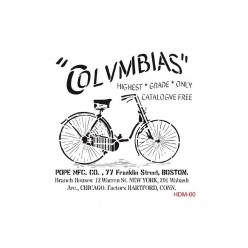 Stencil BICICLETA 25X25