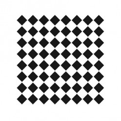 Stencil Rombos 25X25