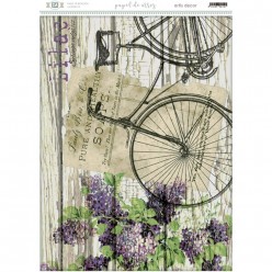 Papel Arroz BICICLETA  29,7X42