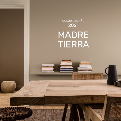 PINTURA PARED MADRE TIERRA MATE COLOR 2021