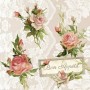 Servilleta ROSES ON LACE 33X33CM