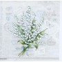 Servilleta LILY OF THE VALLEY 33X33CM