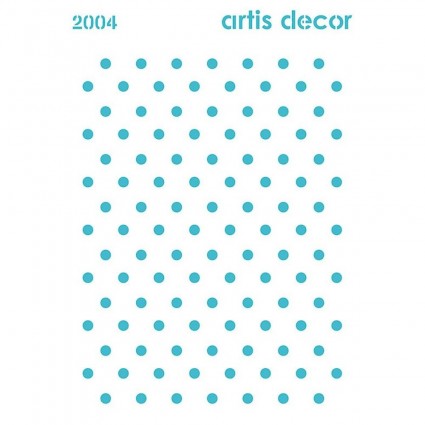 STENCIL  TOPOS PEQUEÑOS 20X28.5CM