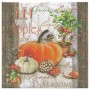 Servilleta  Autumn Gardening 33X33CM