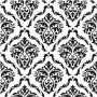 Stencil DAMASCO TUPIDO 25X25cm midi