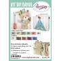 KIT DIY REVISTERO INFANTIL OSITO INDIO