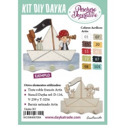 KIT DIY PERCHERO CHOPO PIRATA