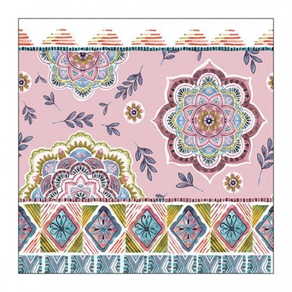 Servilleta Boho rose