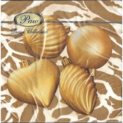 Servilleta Enfeites Dourados