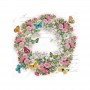Servilleta Wreath of Flowers