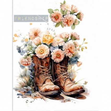 TRANSFERS BOTA CORDON MARRON A5 T012