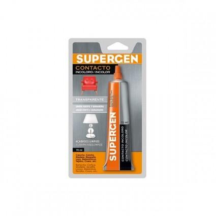 TUBO COLA CONTACTO INCOLORO 75 ML 62601 SUPERGEN