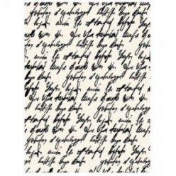 Papel de Arroz TEXTO CALIGRAPHY 054