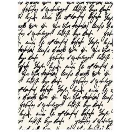 Papel de Arroz TEXTO CALIGRAPHY 054